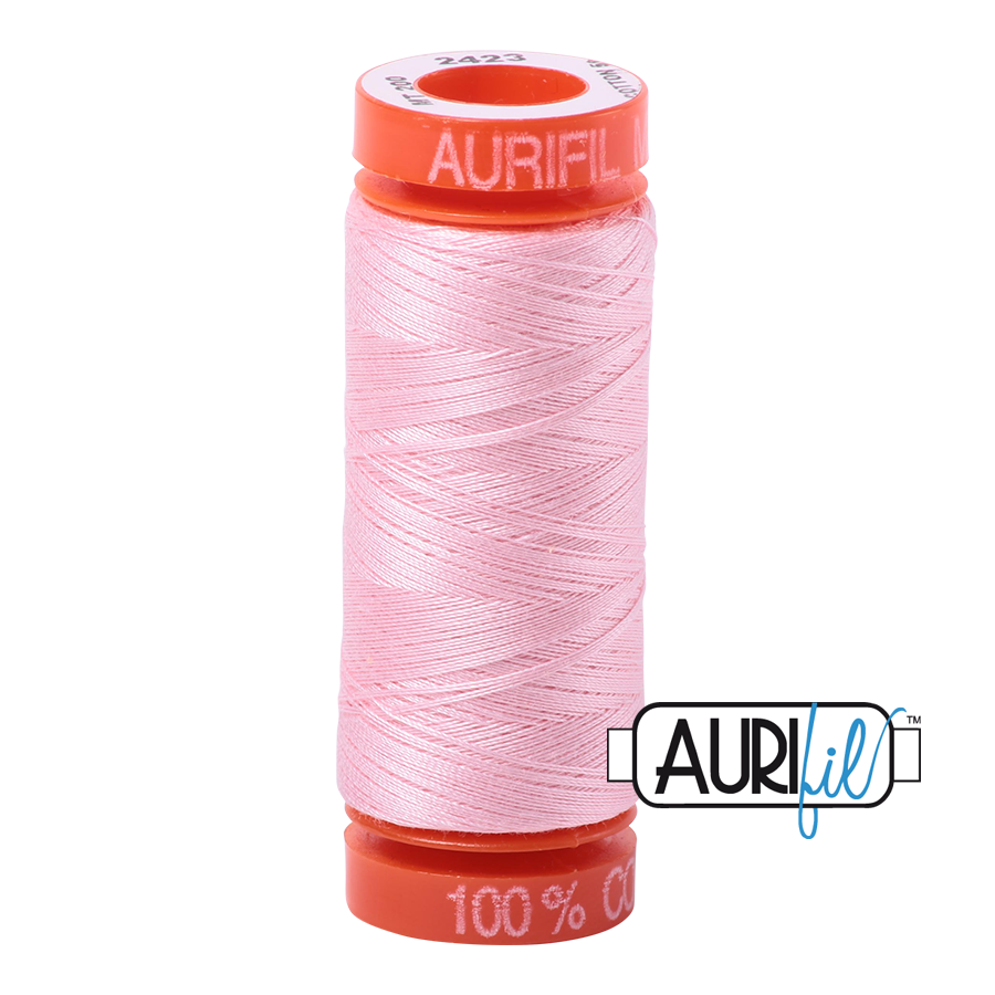 2423 Baby Pink  - Aurifil 50wt Thread 220yd