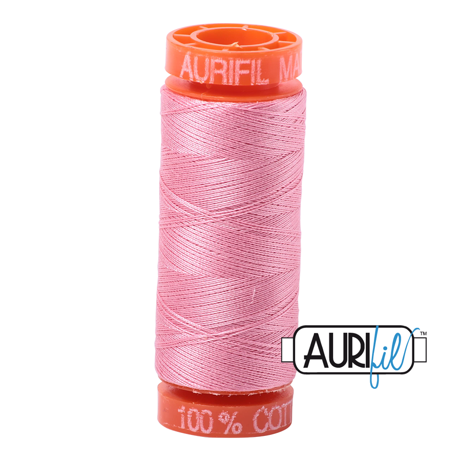2425 Bright Pink  - Aurifil 50wt Thread 220yd
