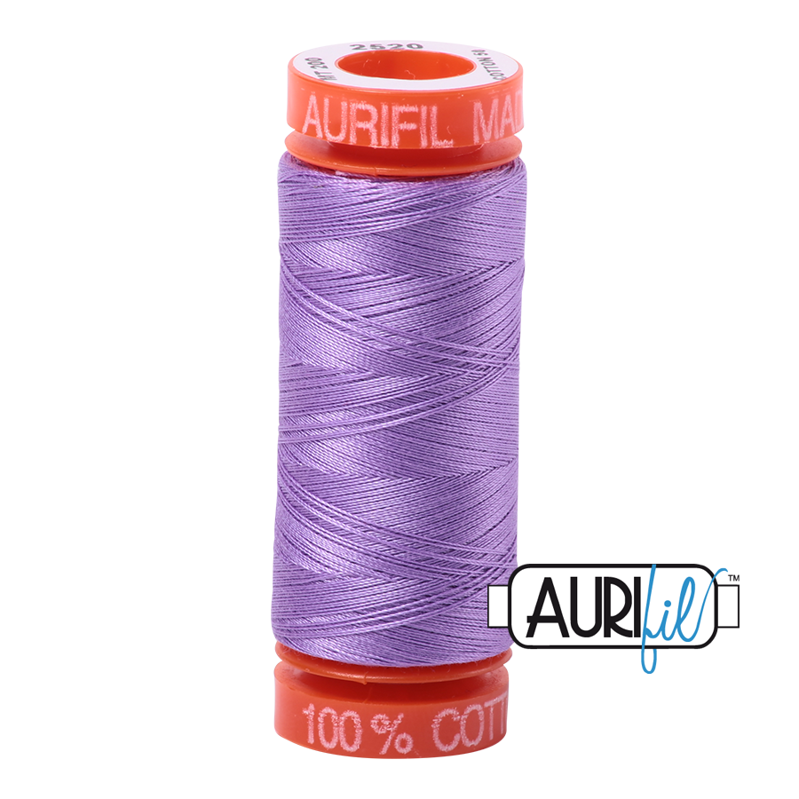 2520 Violet  - Aurifil 50wt Thread 220yd
