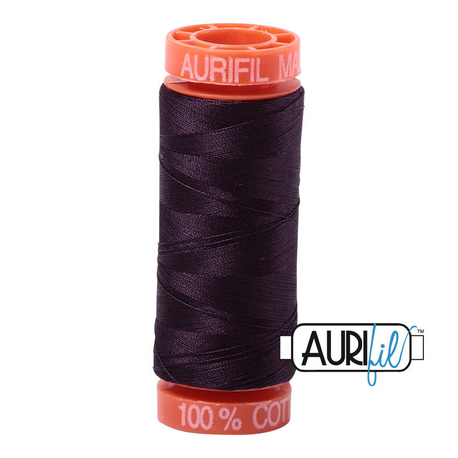 2570 Aubergine  - Aurifil 50wt Thread 220yd