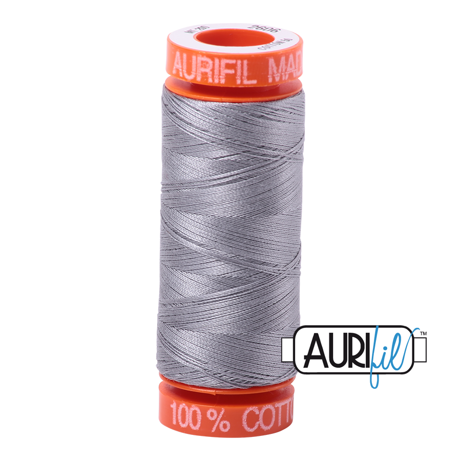 2606 Mist  - Aurifil 50wt Thread 220yd
