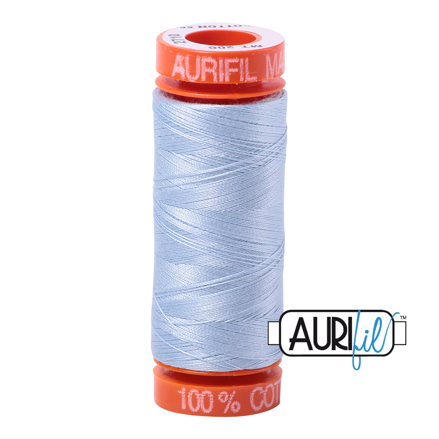 2710 Light Robins Egg  - Aurifil 50wt Thread 220yd