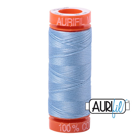 2715 Robins Egg  - Aurifil 50wt Thread 220yd