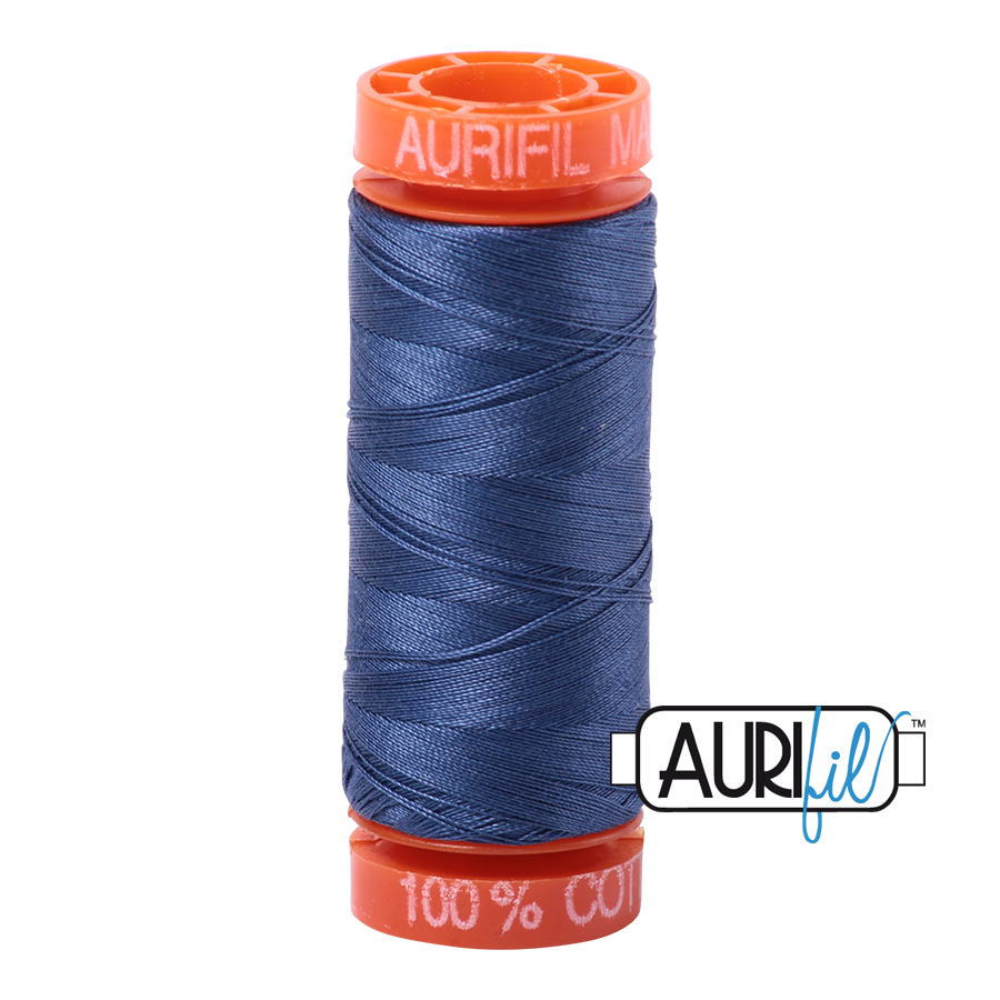 2775 Steel Blue  - Aurifil 50wt Thread 220yd