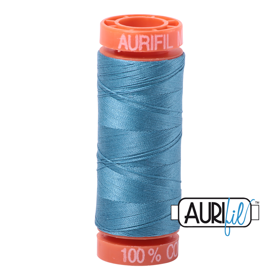 2815 Teal  - Aurifil 50wt Thread 220yd