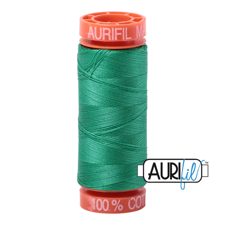 2865 Emerald  - Aurifil 50wt Thread 220yd