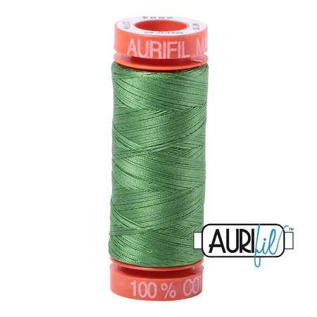2884 Green Yellow  - Aurifil 50wt Thread 220yd