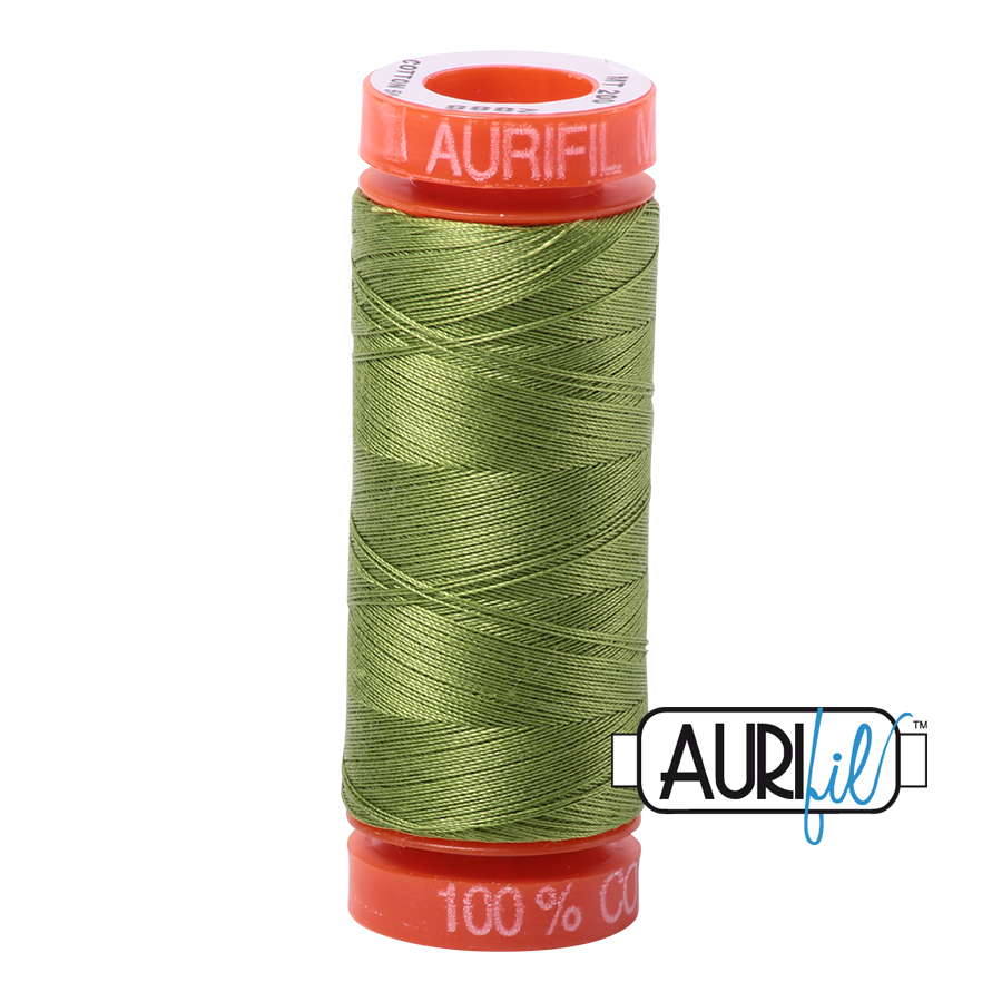 2888 Fern Green  - Aurifil 50wt Thread 220yd
