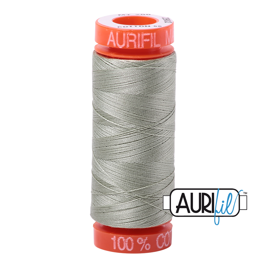 2902 Light Laurel Green  - Aurifil 50wt Thread 220yd