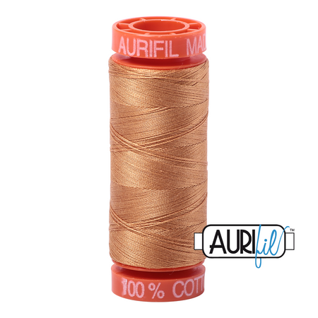 2930 Golden Toast  - Aurifil 50wt Thread 220yd