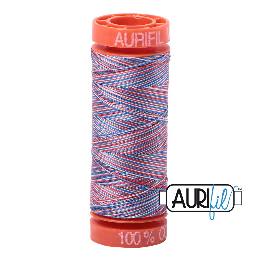 3852 Liberty  - Aurifil 50wt Variegated Thread 220yd