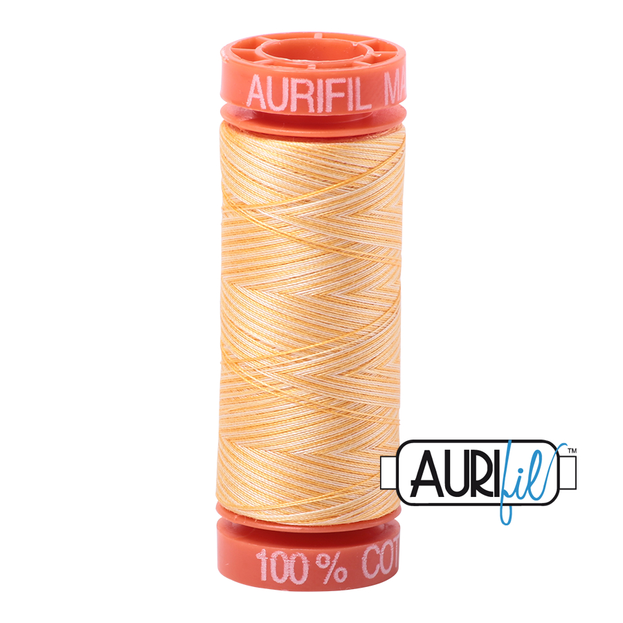 3920 Golden Glow  - Aurifil 50wt Variegated Thread 220yd