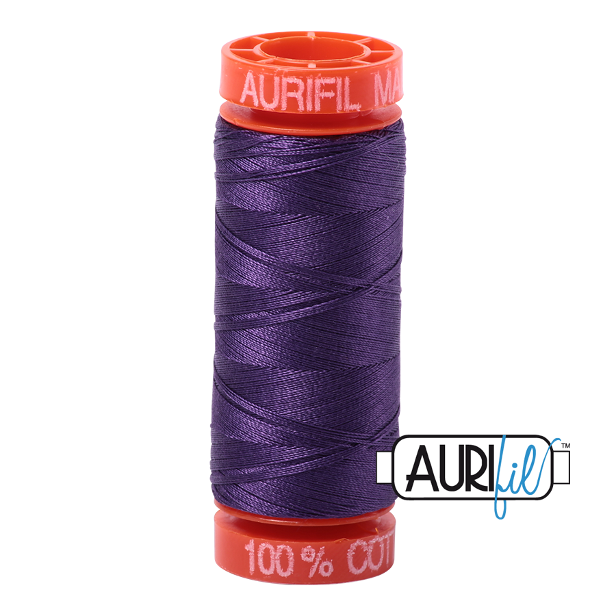 4225 Eggplant  - Aurifil 50wt Thread 220yd