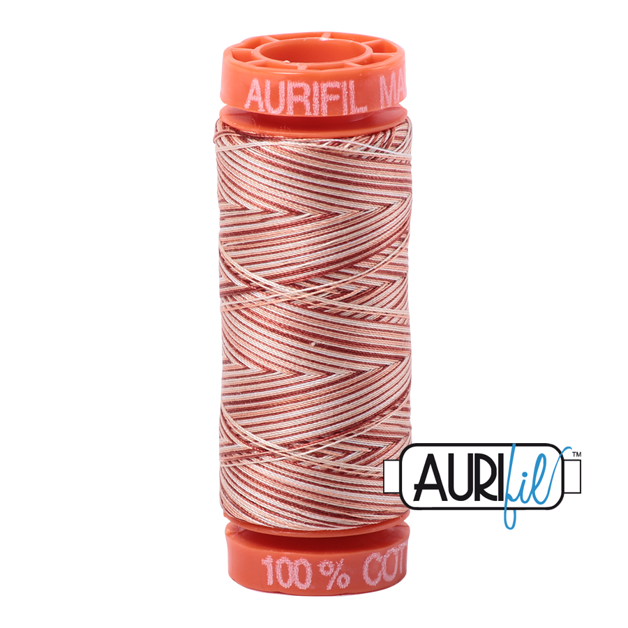 4656 Multicolor  - Aurifil 50wt Variegated Thread 220yd