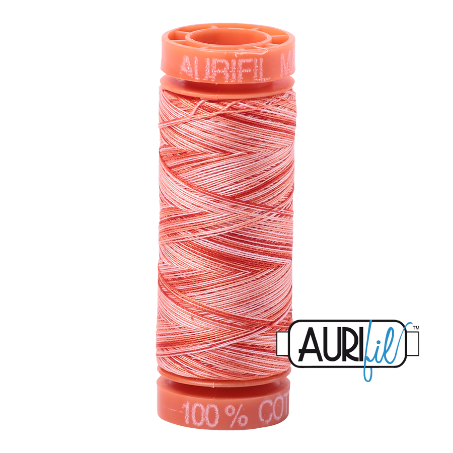 4659 Mango Mist  - Aurifil 50wt Variegated Thread 220yd