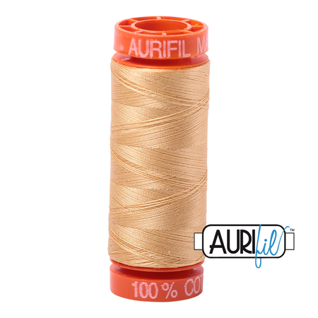 5001 Ocher Yellow  - Aurifil 50wt Thread 220yd