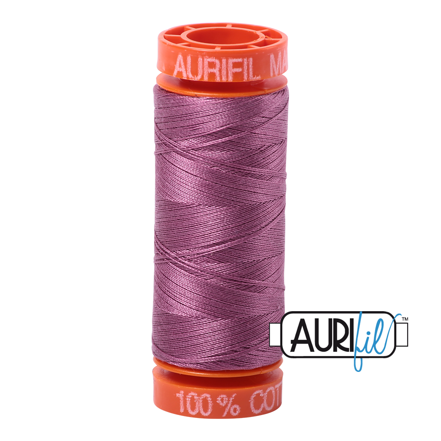 5003 Wine  - Aurifil 50wt Thread 220yd