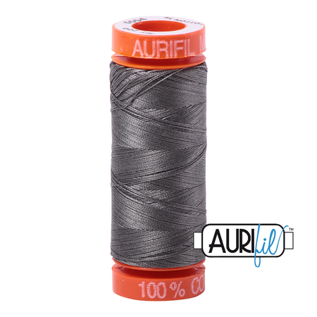 5004 Grey Smoke  - Aurifil 50wt Thread 220yd