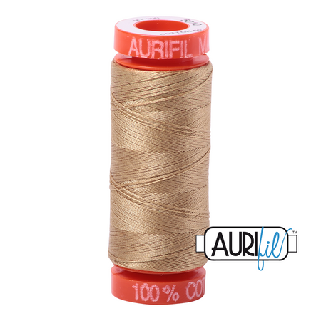 5010 Beige  - Aurifil 50wt Thread 220yd