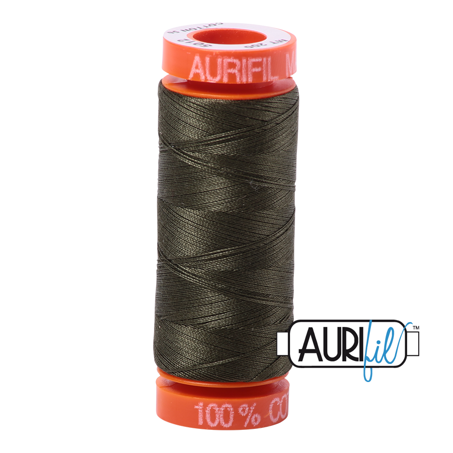 5012 Dark Green  - Aurifil 50wt Thread 220yd