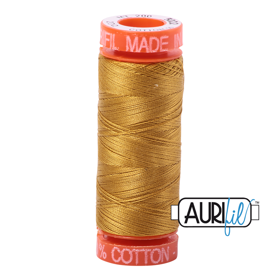 5022 Mustard  - Aurifil 50wt Thread 220yd