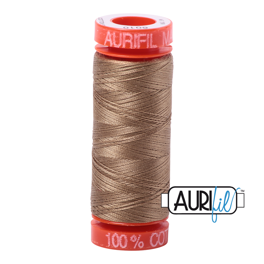 6010 Toast  - Aurifil 50wt Thread 220yd