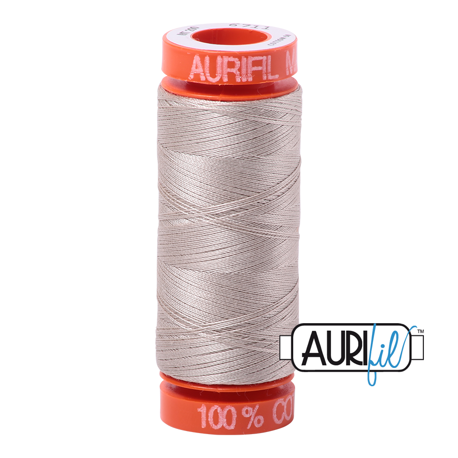 6711 Pewter  - Aurifil 50wt Thread 220yd