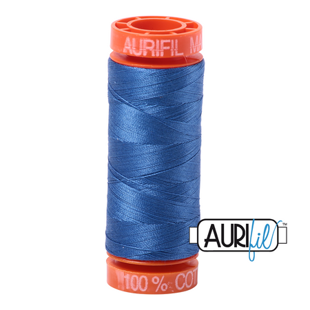 6738 Peacock Blue  - Aurifil 50wt Thread 220yd