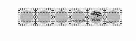 Creative Grids Quilt Ruler 1in x 6in CGR106