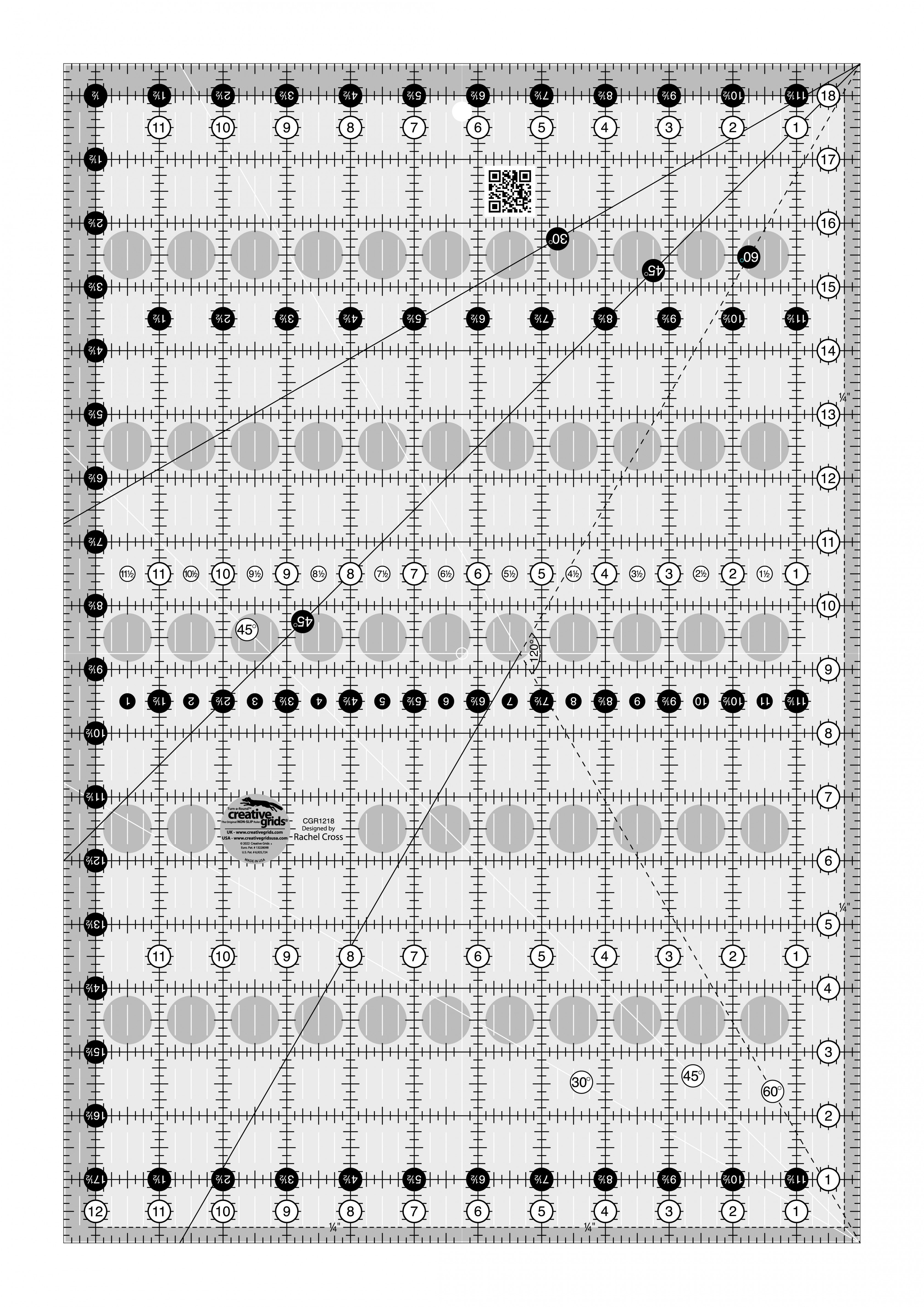 Creative Grids Quilt Rectangular Rulers – Red Rock Threads
