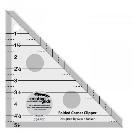 Creative Grids 5 inch Folded Corner Clipper Tool CGRFCC