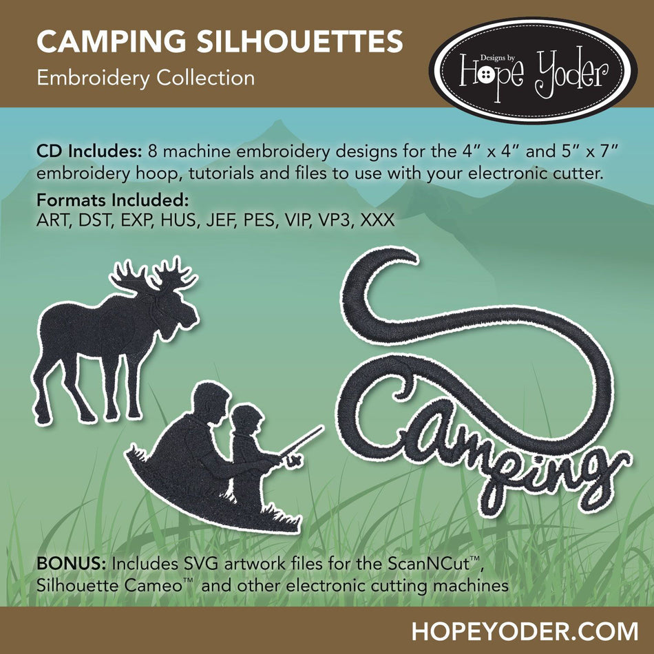 Camping Silhouettes
