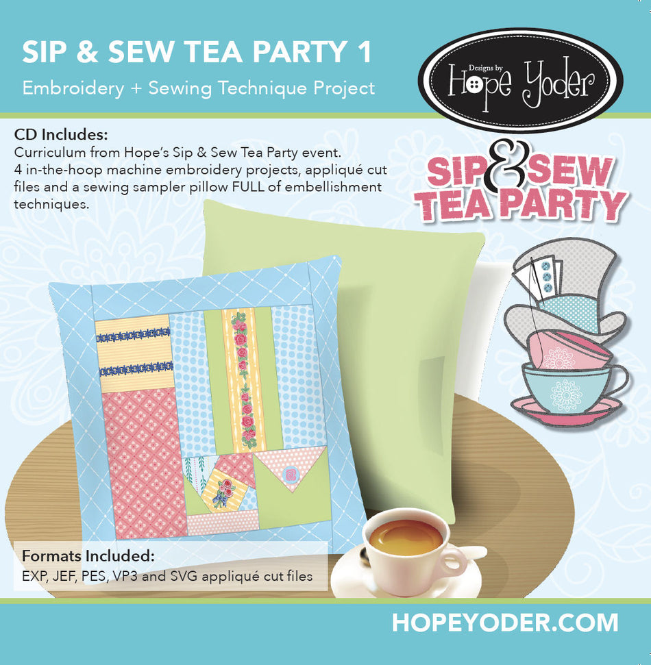 Sip & Sew Tea Party VOL 1