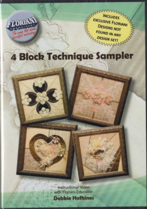 Floriani Four Block Technique Sampler DVD