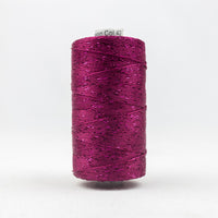 Wonderfil Dazzle 8wt Rayon/Metallic Thread 0042 Raspberry  200yd/183m