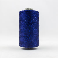 Wonderfil Dazzle 8wt Rayon/Metallic Thread 0050 Dark Blue  200yd/183m