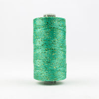 Wonderfil Dazzle 8wt Rayon/Metallic Thread 0068 Sea Foam Green  200yd/183m
