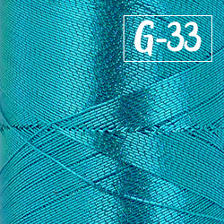 Embellish Premium Metallic Thread G33 Aqua Blue  800M