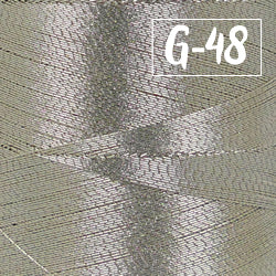Floriani Premium Metallic Thread G48 Silver  800M