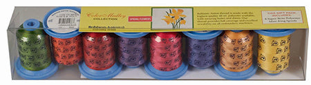 Robison Anton Flower Color Medley Set 8 40wt Poly Thread GGP2015