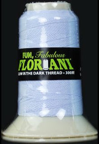 Floriani Glow In The Dark Thread GL08 Purple  300m
