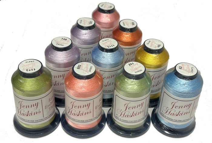 Jenny Haskins 10 Spool Set - Pastels