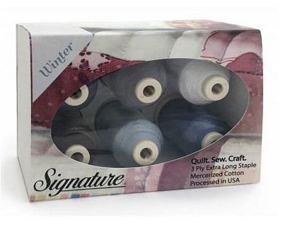 Signature Thread Set - 6 700 yard spools - Signature 50wt Cotton 6 Sp ...