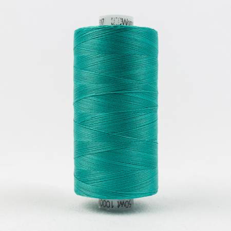 Wonderfil Konfetti 50wt Cotton Thread - 1000m - Teal #607 – Red Rock ...