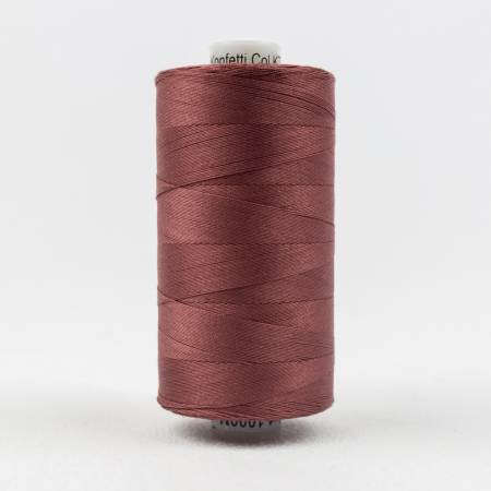 Wonderfil Konfetti 50wt Cotton Thread - 1000m - Barn Red #811 – Red ...