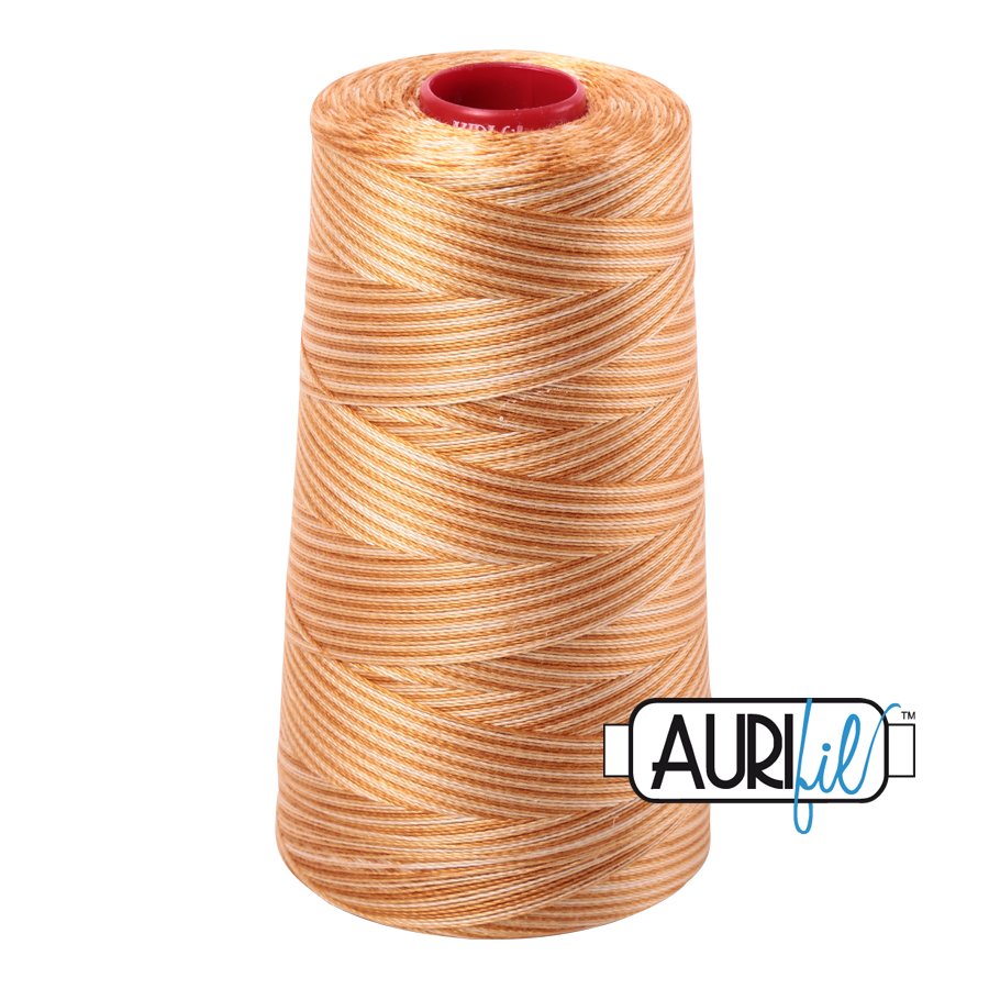 4150 Creme Brule  - Aurifil 12wt Variegated Thread 1931yd