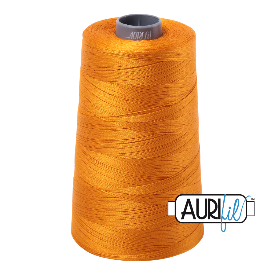 2145 Yellow Orange  - Aurifil 28wt Thread 3609yd