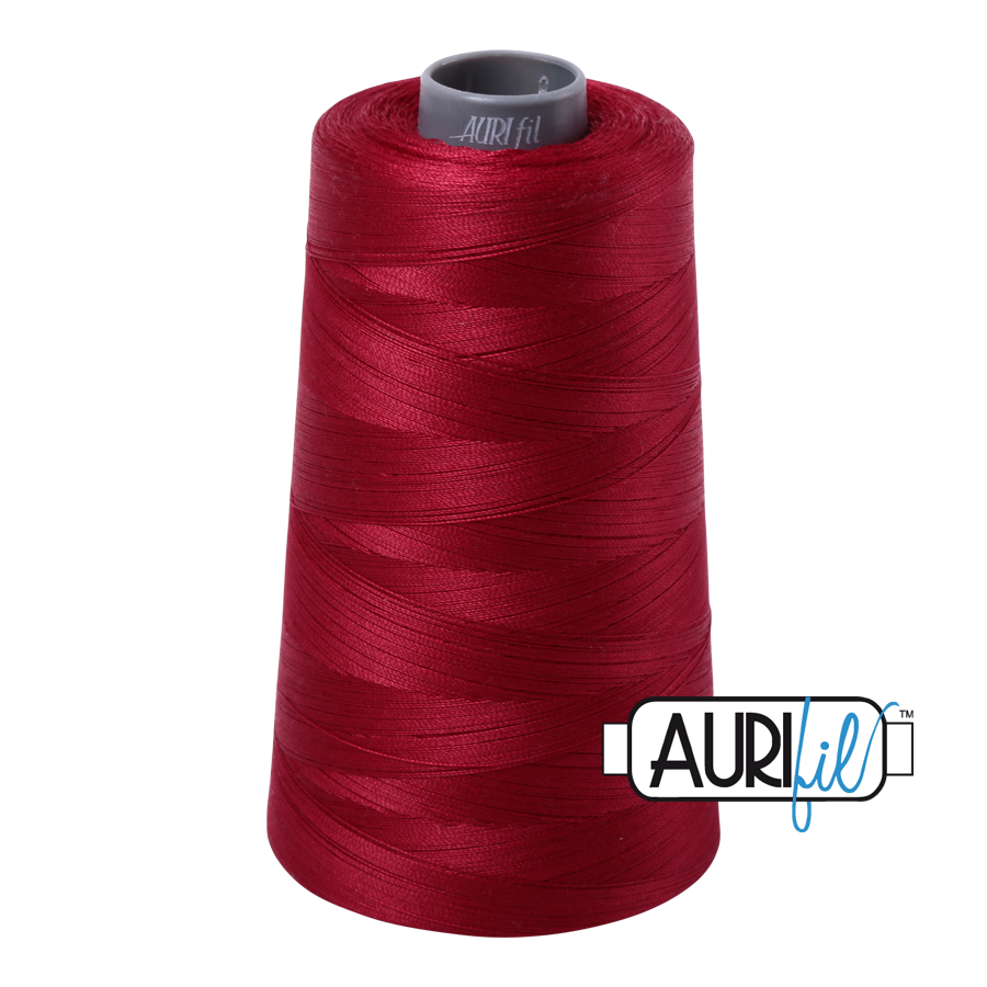 2260 Wine  - Aurifil 28wt Thread 3609yd