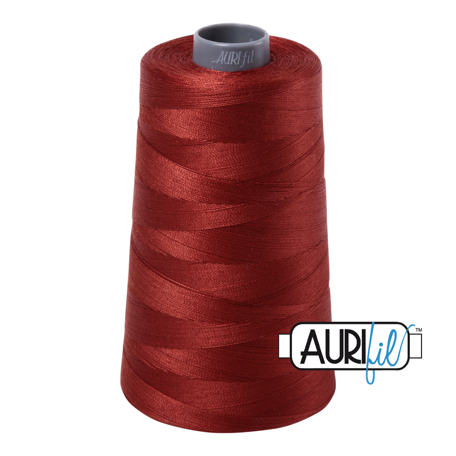 2355 Rust  - Aurifil 28wt Thread 3609yd