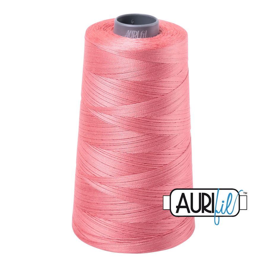 2435 Peachy Pink  - Aurifil 28wt Thread 3609yd